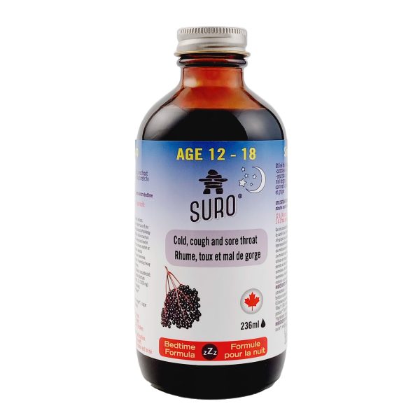 SIROP de sureau biologique Nuit pour enfants 12 à 18 ans