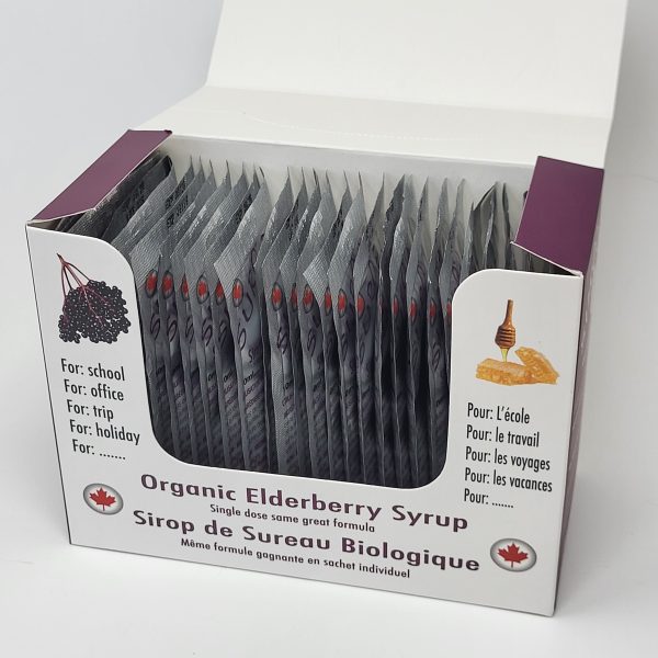 SURO 2 GO Organic Elderberry syrup (30 sachets) - Image 2